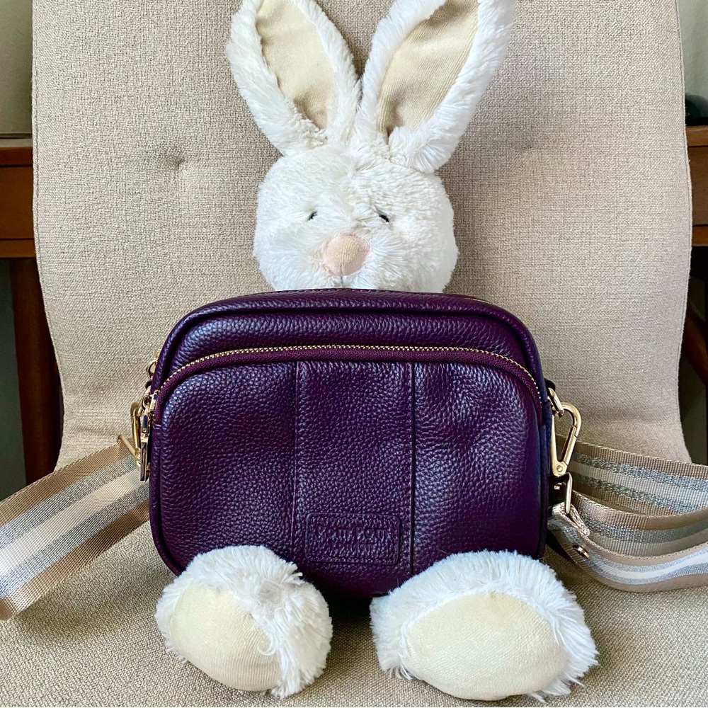 Pom Pom London Mayfair Bag Plum